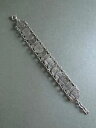 【送料無料】アクセサリー ネックレス シルバーブレスレットビンテージベニスvintage venezia venice souvenir in metallo argento bracciale moneta