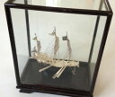 【送料無料】ネックレス ビンテージシルバーガラスケースモデルジャンクbeautiful vintage 925 hong kong silver model sailing ship junk in glass case