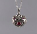 【送料無料】ネックレス 2エレファントf05ペンダントスターリング925f05 pendant elephant sterling silver 925 with red corundum 2 elephants