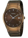 【送料無料】 腕時計 パルサーイオンブロンズpulsar ion plated bronze men wrist watch ps9155x1pnp