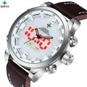 【送料無料】 腕時計 デジタルアナログウォッチled digital watch running lcd wristwatch waches men analog digitalwatch men