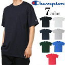 【送料無料/メール便のみ】チャンピオン Tシャツ 無地 クル...