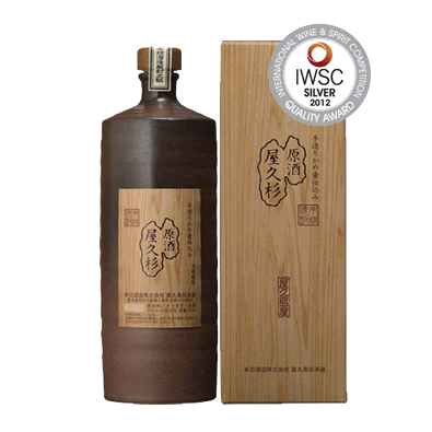 芋焼酎　原酒『原酒　屋久杉』　37%　720ml【化粧箱入り】【本坊酒造　屋久島伝承蔵】【楽ギフ_包装選択】【楽ギフ_のし宛書】【鹿児島】【お中元　焼酎】【ギフト】本坊酒造公式通販【蔵元直送】【屋久島産】【芋焼酎原酒】【手造り甕壷仕込み】