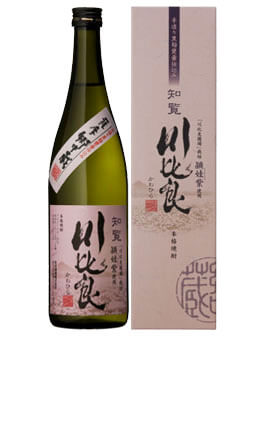 芋焼酎『川比良　頴娃紫』　25%　720ml【化粧箱入り】【本坊酒造　薩摩郷中蔵】【限定】【鹿児島】【お中元　焼酎】【ギフト】