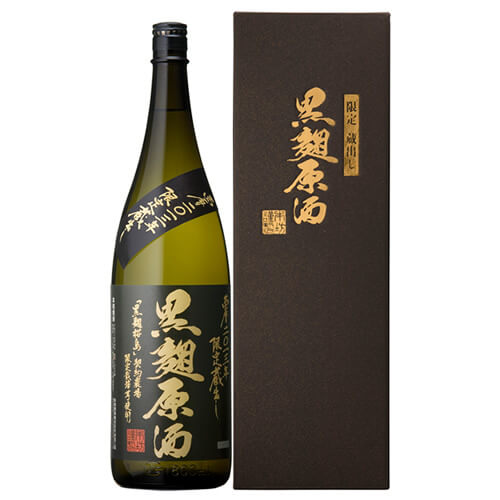 芋焼酎　原酒『限定蔵出し　黒麹原酒』[2013]　37%　1800ml2013年限定蔵出し黒麹仕込みの焼酎原酒本坊酒造公式通販