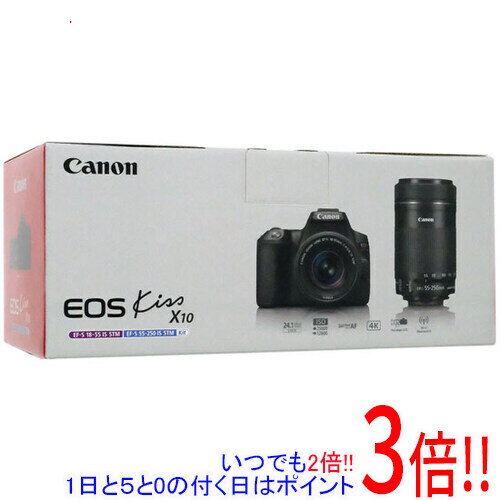 Canon製 デジタル一眼レフカメラ EOS Kiss X10 ダブルズームキット