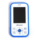 【中古】docomo キッズケータイ HW-01G ブルー 元箱あり