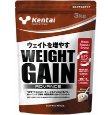 健康体力研究所 ウエイトゲインアドバンス　3kg　今だけ！プロテインシェイカープレゼント中！【送料無料】