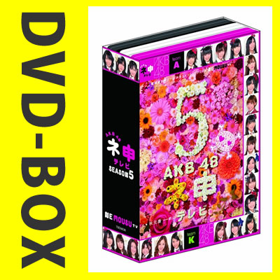 【予約受付中】【7/29発売】AKB48 ネ申テレビ シーズン5 3枚組BOX (TBD-5636)【DVD】