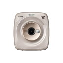 フジフイルム ハイブリッドインスタントカメラ チェキスクエア instax SQUARE SQ20 ベージュ (FUJIFILM)(SQ-20/ましかくチェキ/真四角チェキ)