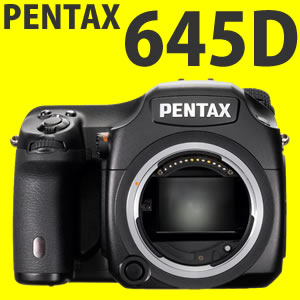 【銀行振込のみ】【代引不可】 【SD16GB＆バッテリー付き！】 ペンタックス(PENTAX） 645D 中判デジタル一眼レフカメラ 【送料無料！】