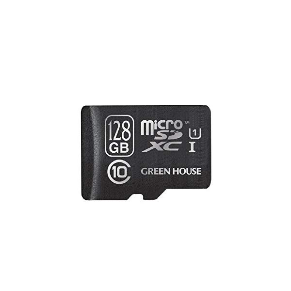 グリーンハウス microSDXCカード(アダプタ付) 128GB GH-SDMRXCUB…...:homeshop:10122761