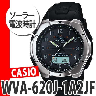 【在庫あり】【送料無料】　カシオ wavecepter WVA-620J-1A2JF 【ウェーブセプター/ソーラー電波時計】※レビューで更に200円OFF!