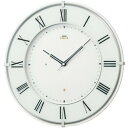 セイコークロック (SEIKO) 【電波掛時計】 EMBLEM(エムブレム) HS542W(ホワイト)