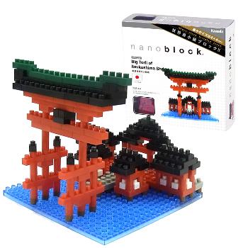 【在庫あり】nanoblock(ナノブロック) NBH-017 厳島神社大鳥居【4972825140956】