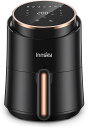 電気フライヤー ノンフライヤー Innsky 1.5L【2020年最新版】LEDディスプレイ 油無し エアフライヤー 過熱保護レシピ50種 PSE認証済【18+12ヶ月品質保証】