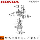 ホンダ純正部品FR715/FUR750用キャブレターASSY(BE64L)【16100-ZL0-A61】