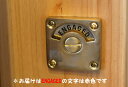 RESTROOM LATCH3 真鍮レストルームラッチ【ラッチ】【レストルームラッチ】【真鍮】【真鍮 表示錠】【トイレ 表示錠】【スライドラッチ】【扉 ラッチ】【ドア ラッチ】