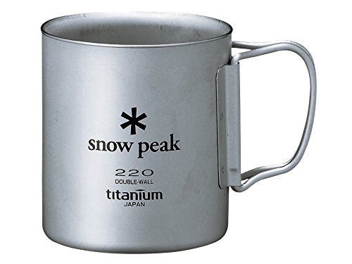 snow peak(スノーピーク)チタンダブルマグ 450 MG-053R