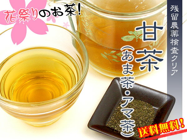 ●【残留農薬検査クリアの美容健康茶】あま茶/甘茶（1g×15P）　【メール便送料無料】
