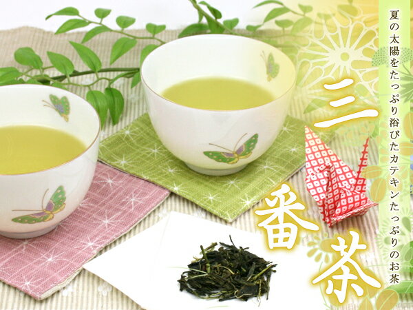 ●【日本茶・番茶】三番茶（100g）　【smtb-kd】【メール便送料無料】メール便送料無料