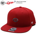 広島カープ CAP carp 応援 グッズ キャップ スナップバック 帽子 【CENTC05WBP】 フォーティーセブンブランド 47BRAND 日本プロ野球 公式 刺繍 カープ女子 アメカジ スポーツ ダンス USモデル かっこいい おしゃれ 赤 ストリート系 メンズ レディース 正規品 【楽ギフ_包装】