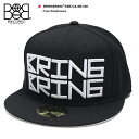 b系 ヒップホップ ストリート系 ファッション メンズ レディース 帽子 【BB-CA-SB-002】≪BRAND NEW LOGO≫ BRINGBRING ブリンブリン CAP スナップバック キャップ ブランドロゴ3D刺繍 黒白 モノトーン Fサイズ 黒 正規品 02P03Dec16【楽ギフ_包装】