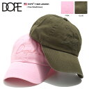 【送料無料】b系 ヒップホップ ストリート系 ファッション メンズ レディース キャップ 【D2016-H205-PK】≪TONAL SCRIPT CAP PK≫ ドープ DOPE CAP ブランド ロゴ ローキャップ ベースボール ボールキャップ つばカーブ Fサイズ 男女兼用 正規品 02P03Dec16【楽ギフ_包装】