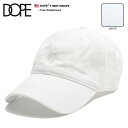 【送料無料】b系 ヒップホップ ストリート系 ファッション メンズ レディース キャップ 【16DP-VINCP2】≪SCRIPT LOGO VINTAGE LOW CAP2 WHITE≫ ドープ DOPE CAP ベースボール ボールキャップ つばカーブ 正規品 02P03Dec16【楽ギフ_包装】
