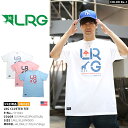 b系 ヒップホップ ストリート系 ファッション 服 メンズ レディース Tシャツ 半袖 【J171023】 エルアールジー LRG かっこいい クルーネック 定番 ブランドロゴ ピンク 白 水色 ビッグシルエット ブランド USAモデル S M L XL 2L LL 大きいサイズ 正規品 【楽ギフ_包装】