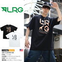 b系 ヒップホップ ストリート系 ファッション 服 メンズ レディース Tシャツ 半袖 【J171060】 エルアールジー LRG かっこいい 定番 ブランドロゴ 黒 白 ビッグシルエット アウトドア アメカジ USAモデル S M L XL 2L LL 大きいサイズ 正規品 【楽ギフ_包装】