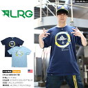 b系 ヒップホップ ストリート系 ファッション 服 メンズ レディース Tシャツ 半袖 【C171054】 エルアールジー LRG かっこいい 定番 ブランドロゴ 紺 水色 ビッグシルエット ブラシペイント アウトドア アメカジ S M L XL 2L LL 大きいサイズ 正規品 【楽ギフ_包装】