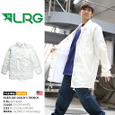 【送料無料】b系 ヒップホップ ストリート系 ファッション 服 メンズ レディース アウター コーチジャケット ナイロンジャケット 【M174002】 エルアールジー LRG ロングコート ロング丈 ビックシルエット 白 M L XL 2L LL 2XL 3L XXL 大きいサイズ 正規品 【楽ギフ_包装】