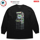 ミシカ MISHKA ロンT 長袖 メンズ 黒 ネオンカラー L XL 2L LL 2XL 3L XXL 大きいサイズ b系 ヒップホップ ストリート系 ファッション ブランド 服 かっこいい おしゃれ ゲームセンター KEEPWATCH キープウォッチ 目玉 人気キャラクター スカル ビッグシルエット 6947