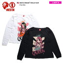 b系 ヒップホップ ストリート系 ファッション 服 レディース ロンT 【EOLS1102H】≪HOLIDAY QUEEN≫ NESTA BRAND ネスタブランド EMPRESS by NESTA オフショルダー アシンメトリー 長袖 ブランドロゴ レゲエダンサー QUEEN 英字 Fサイズ 正規品 02P03Dec16【楽ギフ_包装】