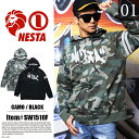 b系 ヒップホップ ストリート系 ファッション メンズ レディース パーカー 【SW1510F】 ネスタブランド NESTA BRAND 長袖 フード フーディー ZIPUP 裏パイル ブランド ロゴ リフレクター 2本ライン S M L XL 2L LL 2XL 3L XXL大きいサイズ 正規品 02P03Dec16【楽ギフ_包装】