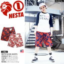 b系 ヒップホップ ストリート系 ファッション 服 メンズ レディース ショーツ 【BS1505SM】 ネスタブランド NESTA BRAND アロハ柄 総柄 夏 チノパン ハーパン 半ズボン ワーク ハーフパンツ ショート リネン 太め バギー 南国 大人花柄 正規品 02P03Dec16【楽ギフ_包装】