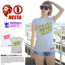 b系 ヒップホップ ストリート系 ファッション 服 レディース Tシャツ 【ETR1303SR】≪WICKED VIBES EMP≫ NESTA BRAND ネスタブランド LADY'Sライン 襟ぐりが広い 襟ぐりすっきり広め 半袖 ゆるT シンプル 女帝 S M 正規品 02P03Dec16 ギフト