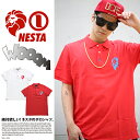 b系 ヒップホップ ストリート系 ファッション 服 メンズ レディース ポロシャツ 【T1406SM】≪BIG LION POLO WR≫ NESTA BRAND ネスタブランド 定番ロゴ ライオントレードマーク 刺繍 ラスタ シンプル 半袖 S M L XL 2XL 大きいサイズ 正規品 02P03Dec16【楽ギフ_包装】