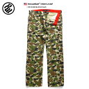 b系 ヒップホップ ストリート系 ファッション 服 メンズ レディース ジーンズ 【R0015J13SF】ロカウェア ROCAWEAR デニム ジーンズ 太め バギー 総柄 迷彩 ストレート ぺインター 長ズボン 32 34 36 38 40 42 インチ 大きいサイズ 正規品 02P03Dec16【楽ギフ_包装】