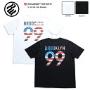 ロカウェア ROCAWEAR Tシャツ 半袖 【RW182T01】 かっこいい 名曲 99 PROBLEMS ブルックリン BROOKLYN 総柄 星条旗 黒白 ラッパー Jay-Z ジェイジー L XL 2L LL 2XL 3L XXL 3XL 4L XXXL b系 ヒップホップ ストリート系 服 メンズ 大きいサイズ【楽ギフ_包装】