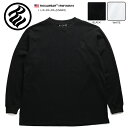 ロカウェア ROCAWEAR ロンT Tシャツ 長袖 メンズ レディース 春秋冬用 黒 白 L XL 2L LL 2XL 3L XXL 3XL 4L XXXL 大きいサイズ b系 ヒップホップ ストリート系 ファッション 服 かっこいい ロゴ 刺繍 ビッグシルエット ラッパー Jay-Z ジェイジー Bボーイ ギフト RW183K10