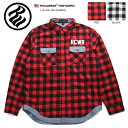 ロカウェア ROCAWEAR 長袖シャツ メンズ レディース 春秋冬用 赤 黒 L XL 2L LL 2XL 3L XXL 3XL 4L XXXL 大きいサイズ b系 ヒップホップ ストリート系 ファッション ブランド 服 かっこいい おしゃれ ネルシャツ チェック柄 総柄 アメカジ ダンス Bボーイ ギフト RW183W04