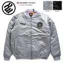 【送料無料】 ロカウェア ROCAWEAR ボンバージャケット MA1 【RW173N13】 メンズ レディース アウター/おしゃれ/中綿/刺繍/ワッペン/黒/グレー/ミリタリー/2L LL 2XL 3L XXL 3XL 4L XXXL/大きいサイズ/b系/ヒップホップ/ストリート系/ファッション/ブランド ギフト