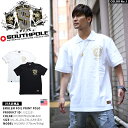 b系 ヒップホップ ストリート系 ファッション 服 メンズ レディース ポロシャツ 【11522251】 サウスポール SOUTH POLE 半袖 天竺編み シンプル ブランド ロゴ 金箔 ゴールド プリント POLO SHIRTS M L XL 2XL 3XL 大きいサイズ 正規品 02P03Dec16【楽ギフ_包装】