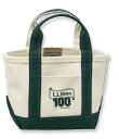 ★LLBEAN エルエルビーン★100thアニバーサリーミニトートバッグ MADE IN USA