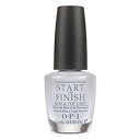 OPI　スタート トゥ フィニッシュ 15mlトップ＆ベースコート強化剤　送料一律400円