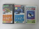 HVS02165【送料無料】【中古・VHSビデオセット】「ワンランク上のスノーボード 2級 ゼロから始めるスノーボード 3級 誰にでもできるターンの完成」