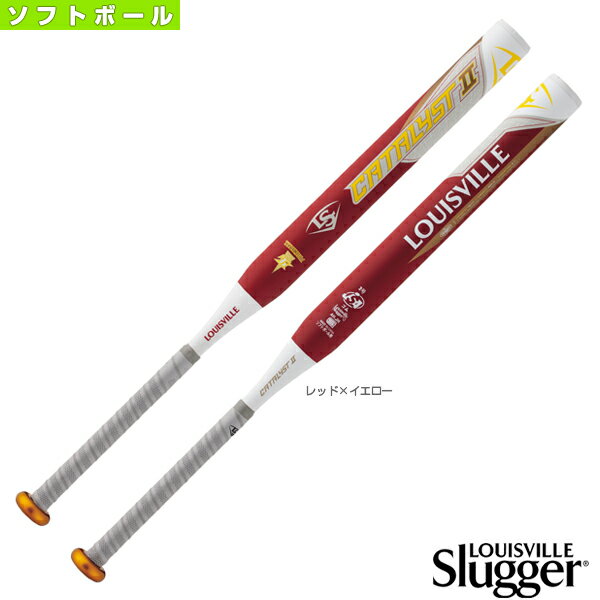 ルイスビル カタリスト2 TI／ソフトボール用バット／2号用（WTLJYS19M）『ソフトボール バット ルイスビルスラッガー』の画像