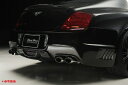 WALD ヴァルド D.T.M Sports ベントレー 後期 コンチネンタル GT センターマフラー オールステンレス